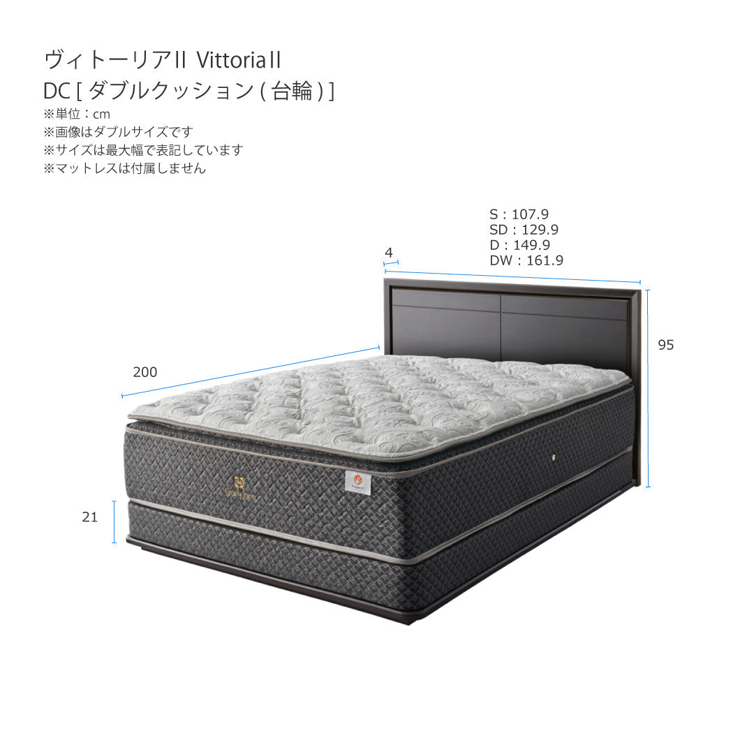ヴィトーリアⅡ – シーリー公式 SLEEP SELECT ONLINE SHOP