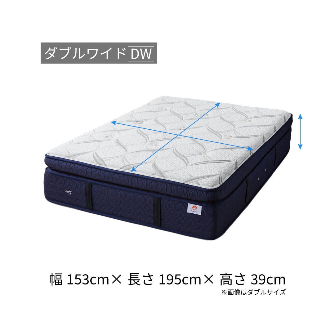 堅実な究極の プレミアム マスターピース EPT SELECT SLEEP シーリー公式 – ダブルベッド