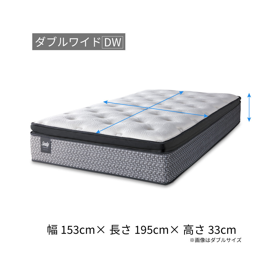 Sealy シーリー Essentials シングルマットレス EPTA res-essen-ept-size_dw_2048x.